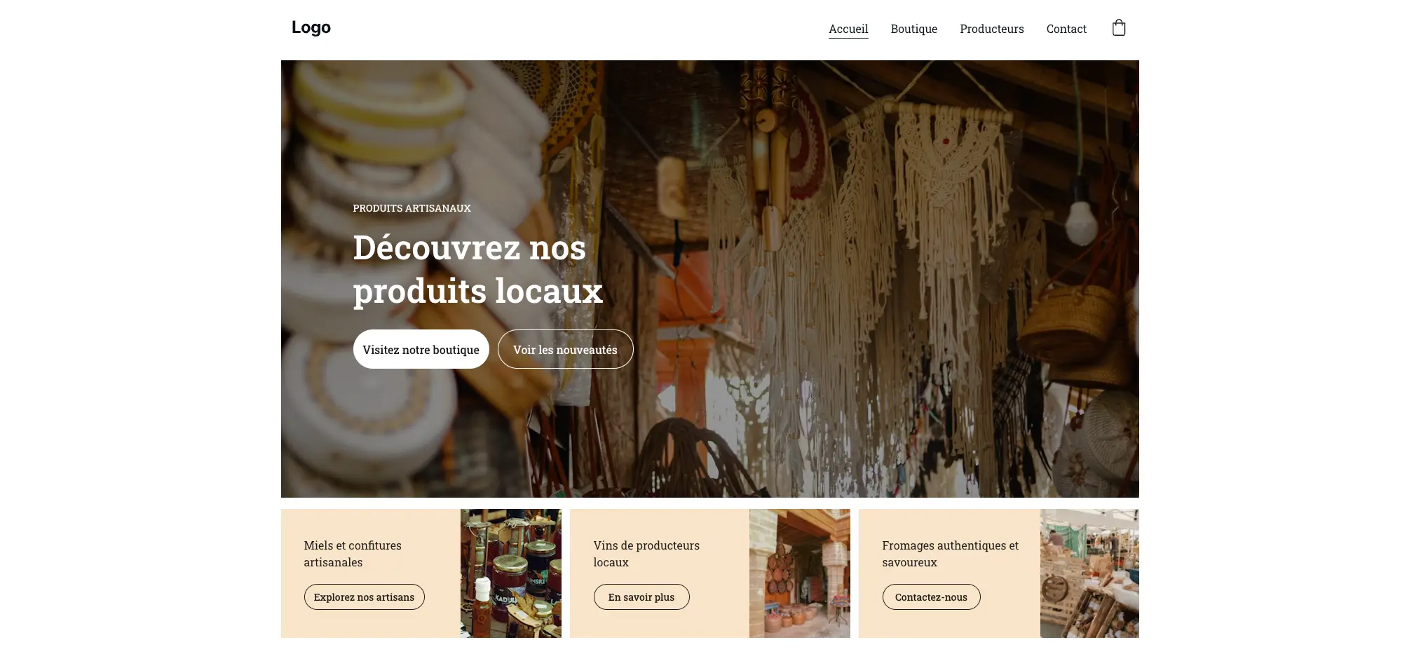 Panier du Terroir - Hero